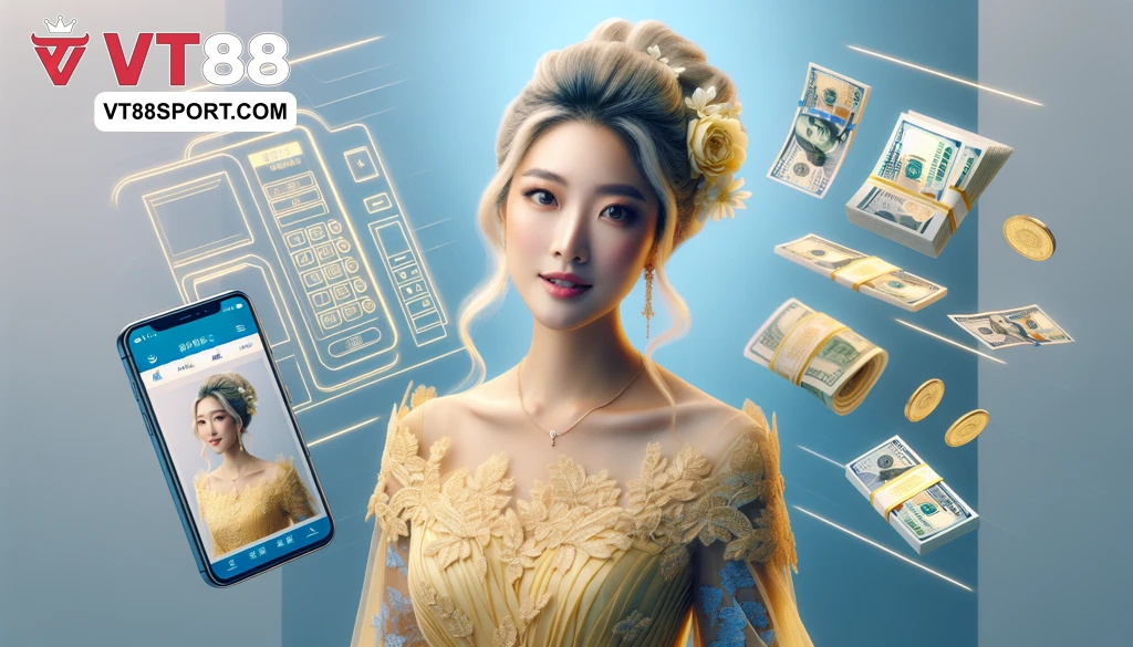Thực hiện giao dịch rút tiền bằng ví điện tử tiện lợi
